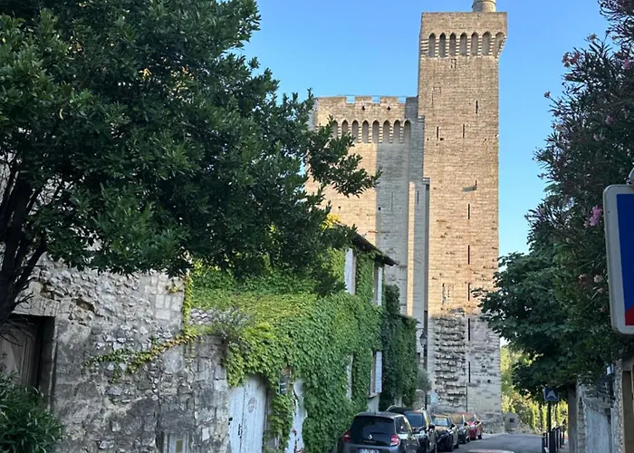 Charmante Petite Maison Avec Vue Panoramique, En Centre Historique, Proche D'avignon, Ancienne, Renovee, Climatisee, Terrasse, Parking Public Gratuit * Villeneuve-lès-Avignon
