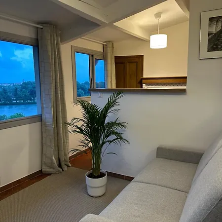 בית נופש Charmante Petite Maison Avec Vue Panoramique, En Centre Historique, Proche D'avignon, Ancienne, Renovee, Climatisee, Wi-fi, Terrasse, Parking Public Gratuit Villeneuve-lès-Avignon